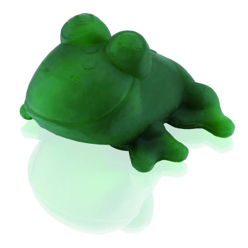 Fred the Frog grön groda av naturgummi från Hevea