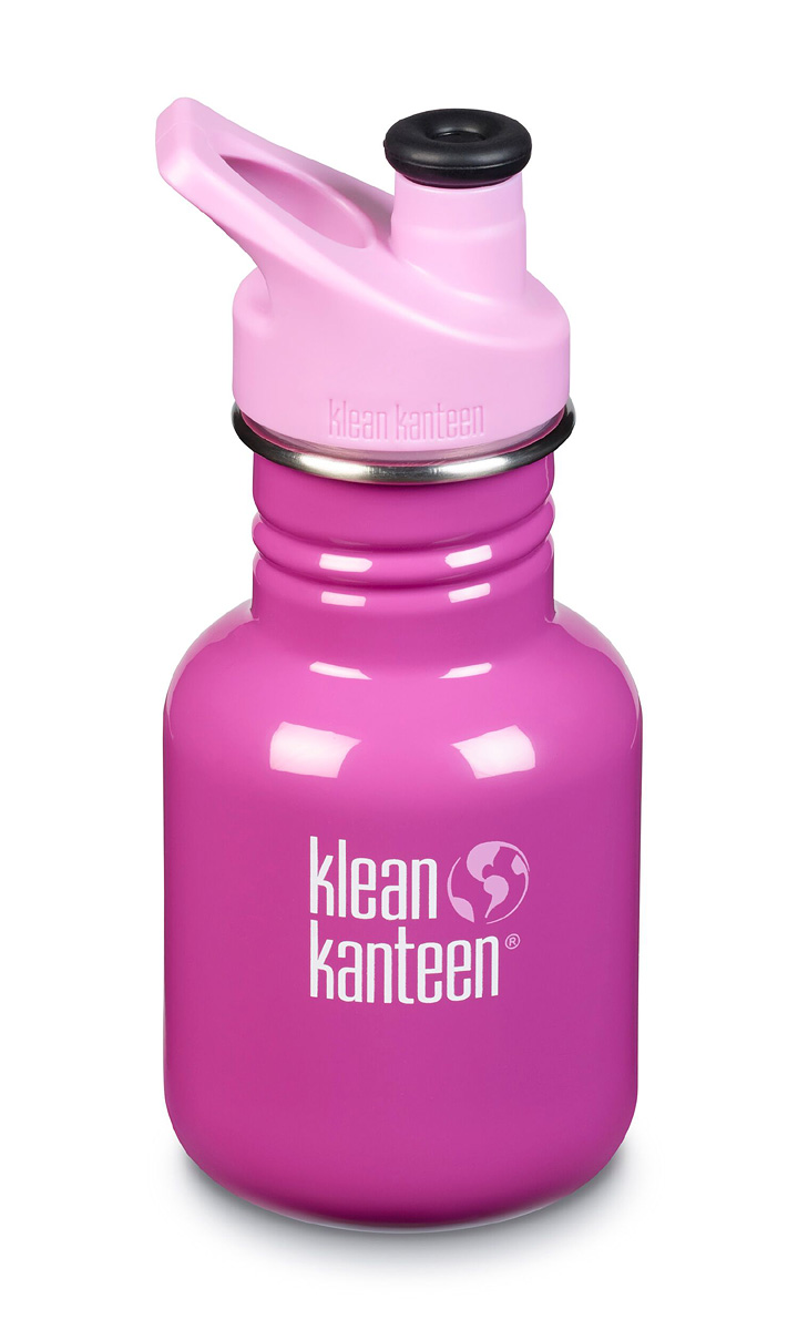 Klean Kanteen Classic 355ml bubble gum med sportkork