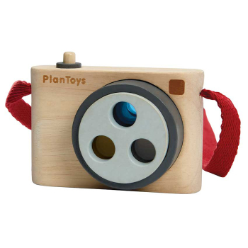PlanToys colored snap camera PlanToys colored snap camera av gummiträ