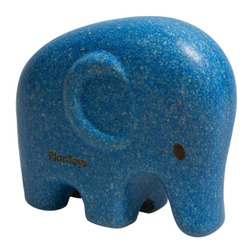 Elefant av PlanWood giftfri träleksak från PlanToys