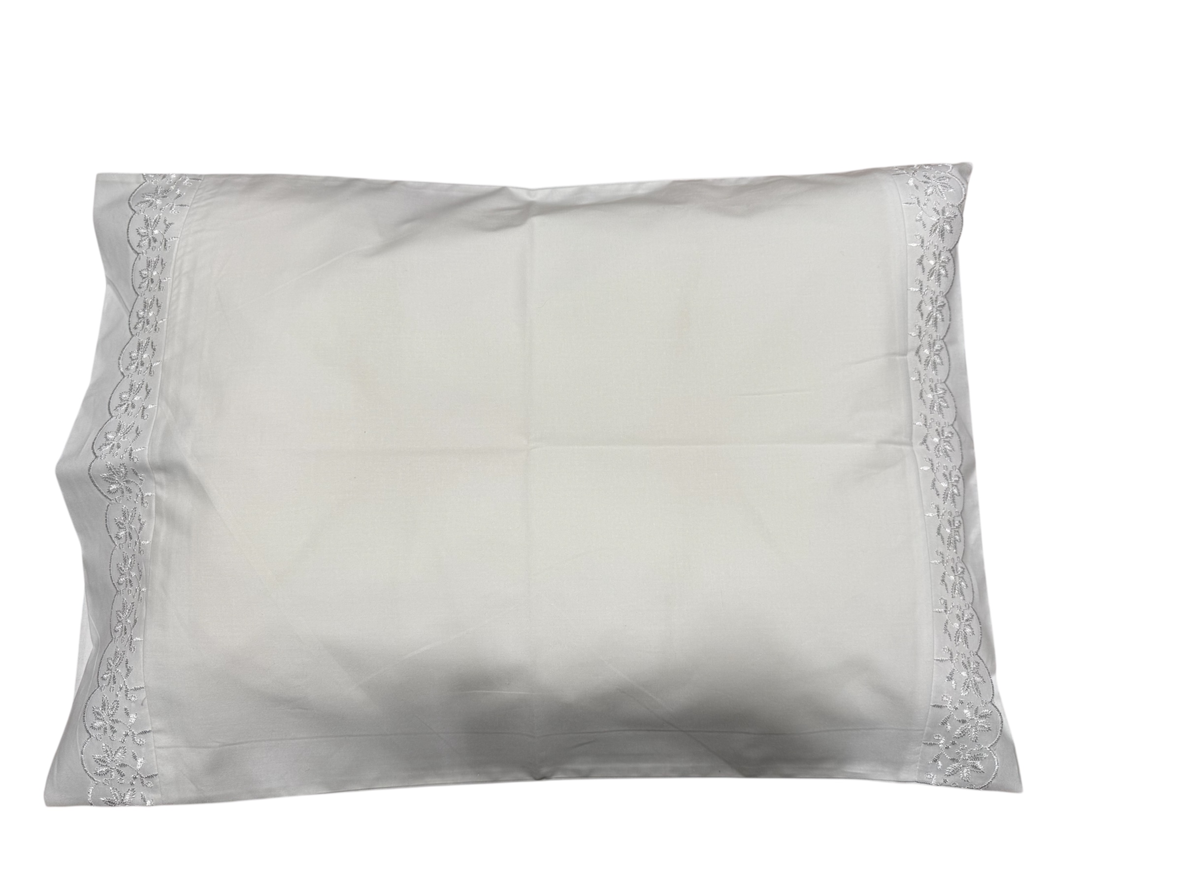 Örngott eko vitt med brodyr vagn/vagga