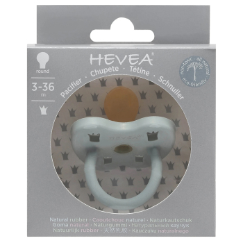 Heveababy napp av naturgummi Gorgeous Grey