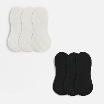 Workout Pads mini ekologisk bomull/polyester Imse 3-pack svart eller vit