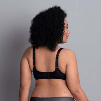 Amningsbh Anita Maternity BASIC bygelbh stora storlekar svart