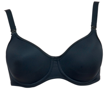 Amningsbh Anita Maternity BASIC bygelbh stora storlekar svart