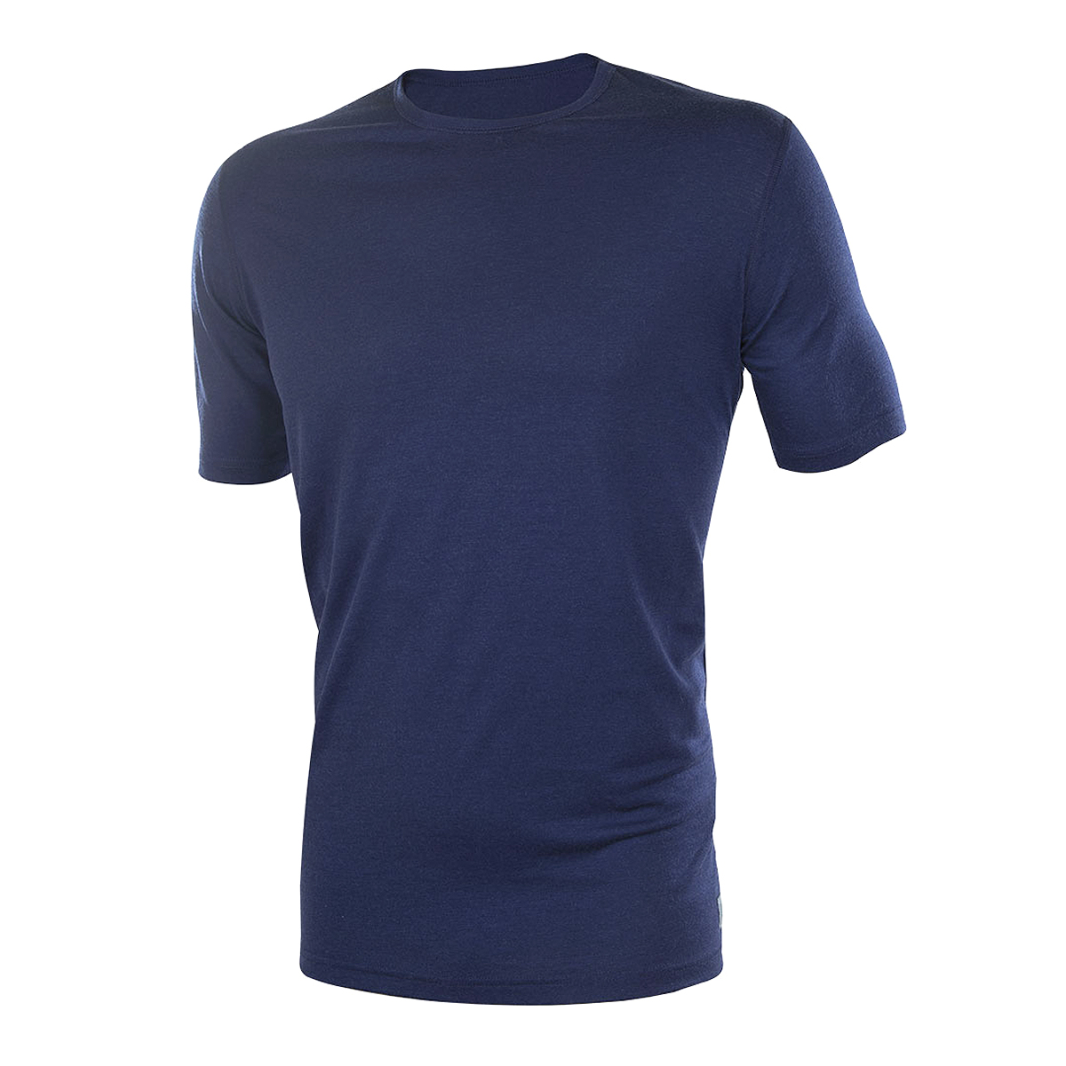 Janus Lightwool t-shirt herr 100% merinoull marinblå