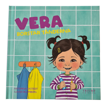 Bok: Vera borstar tänderna 0-3 år Triumf Förlag