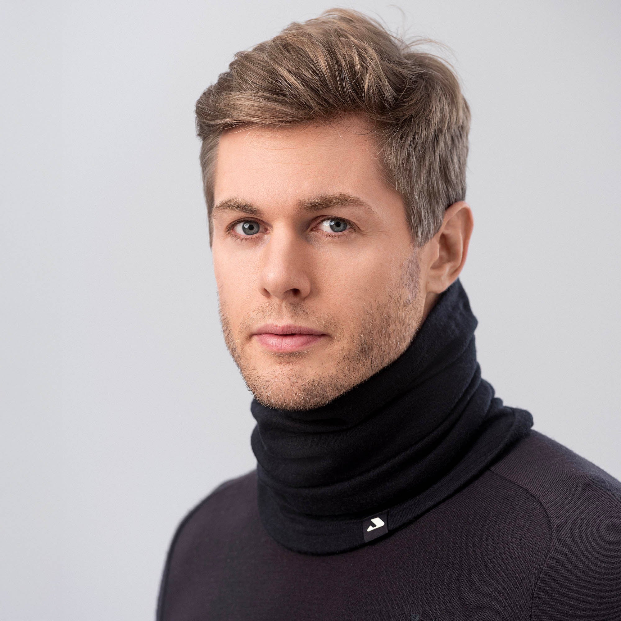 Janus tubhalsduk vuxen merinoull, svart - Bild 2